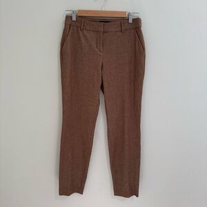 Express Tan Columnist Ankle Pants Tall